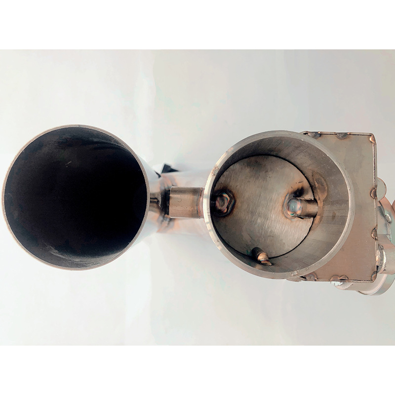 LEDAUT stainless steel exhaust cutout valve component