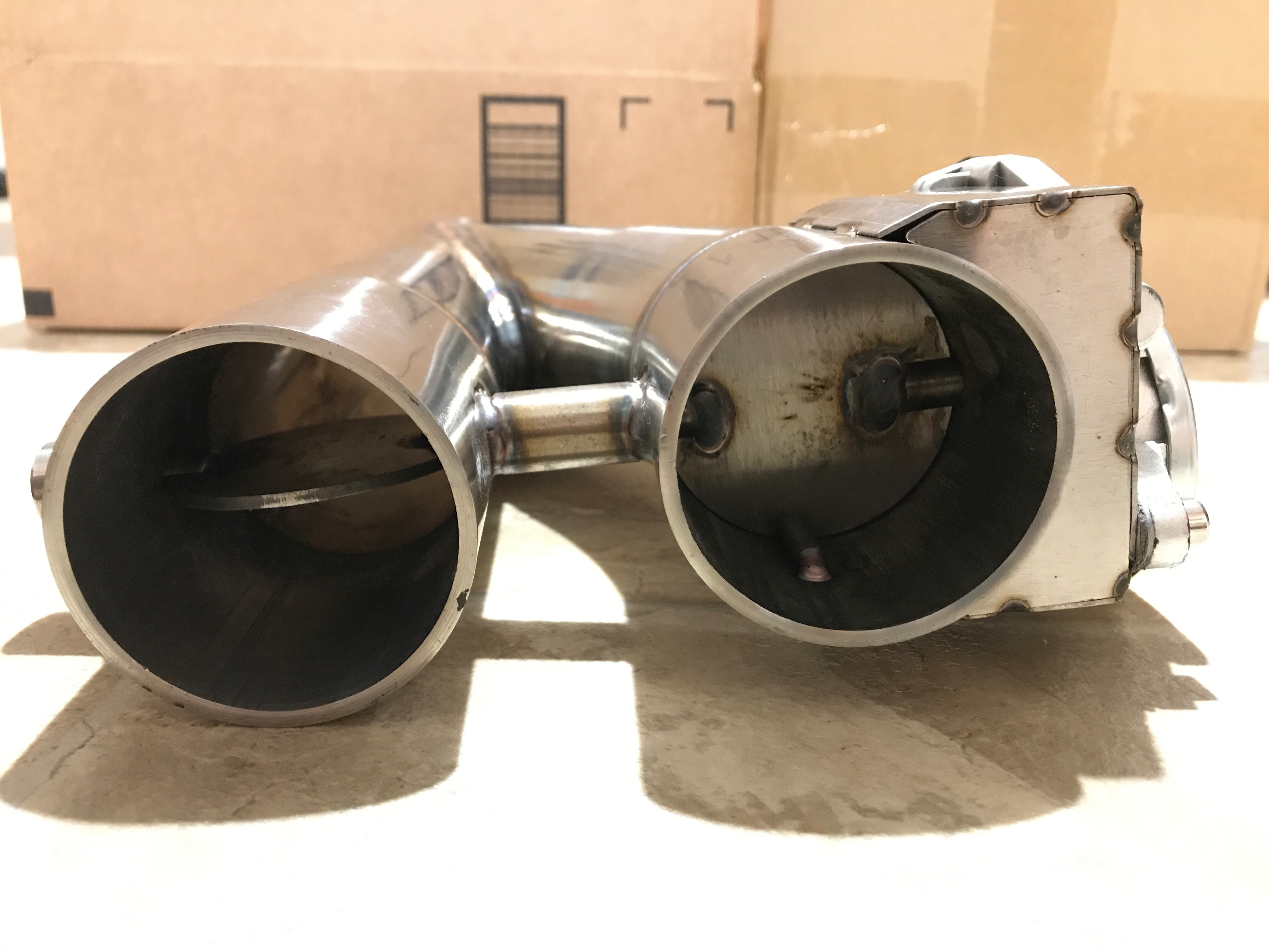 Electric Exhaust Cutout Dual Valve Motor - LEDAUT