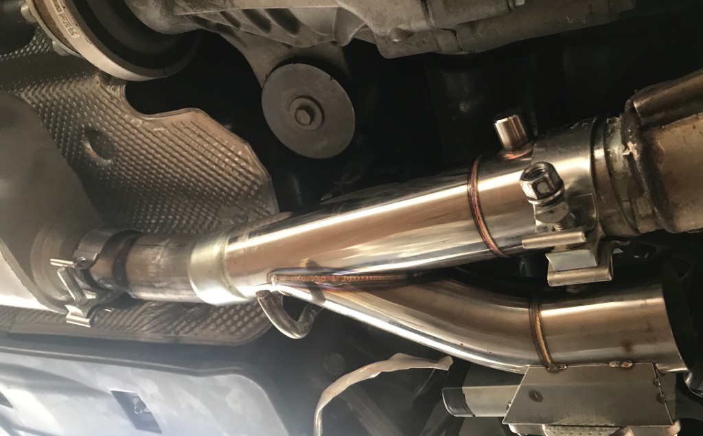 Electric Exhaust Cutout Installed - LEDAUT