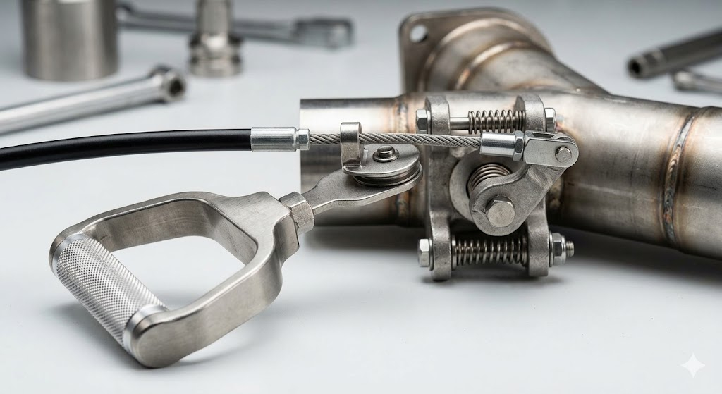 Manual Exhaust Cutout Cable Handle - LEDAUT