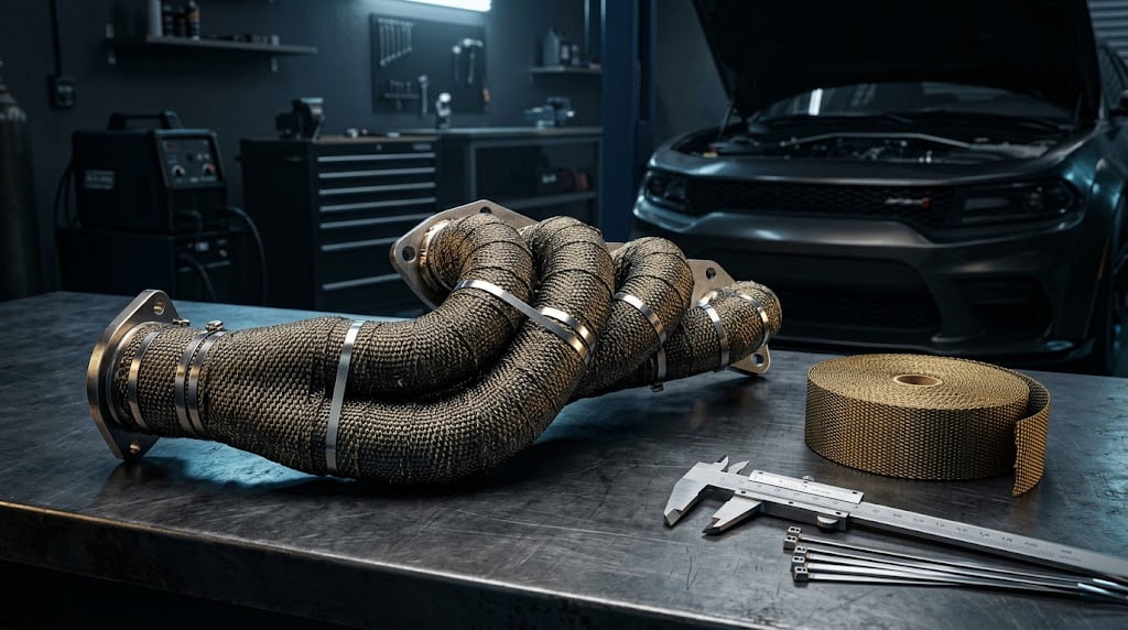How to Choose the Right Exhaust Wrap: Material, Size & Application Guide
