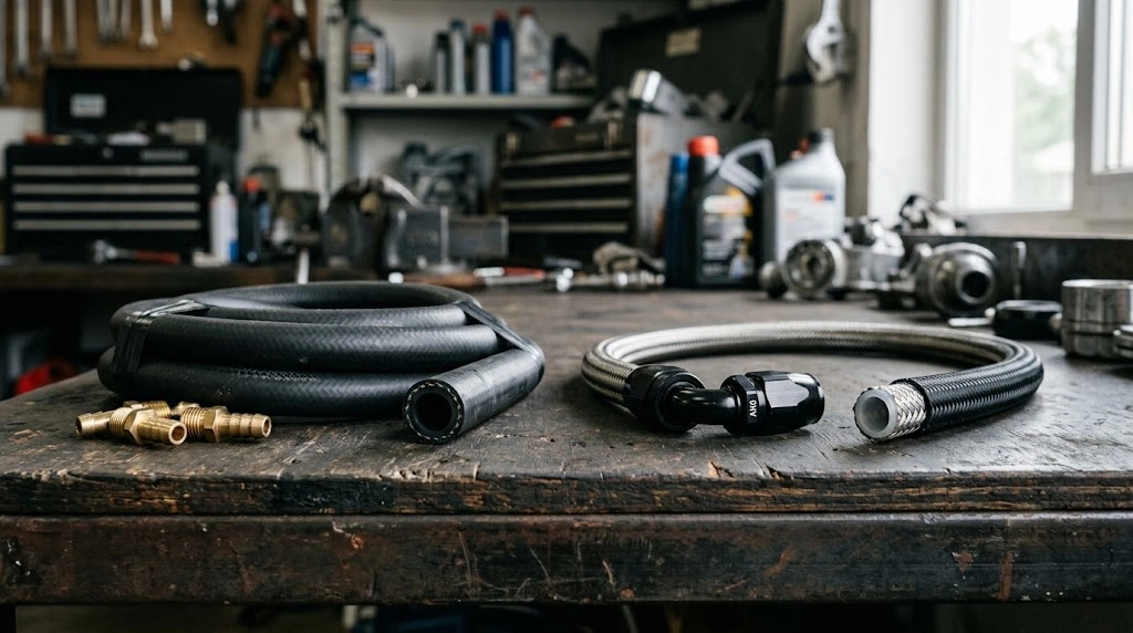 Rubber vs PTFE Fuel Line: Which Fits Your Application?